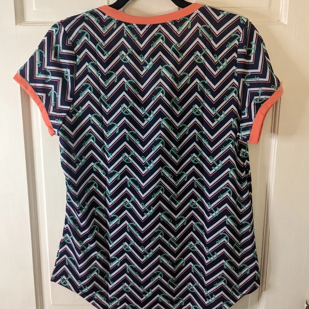 Wishful Park XL Anker Chevron Tee NWT - Picture 5 of 6